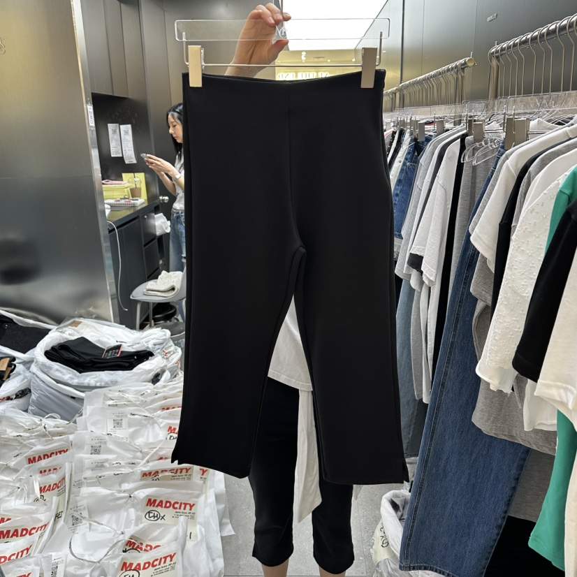 MADCITY/SAGAFURS韓國東大門代購女裝新款熱賣休閑褲七分褲MADCITY/SAGAFURS休閑褲