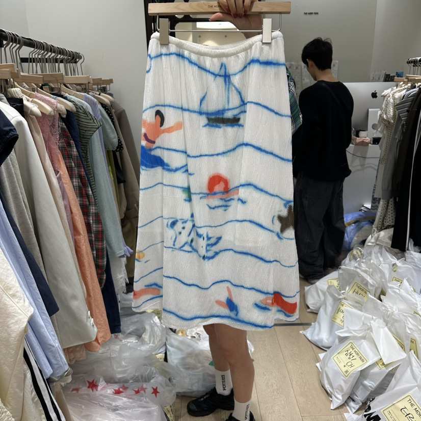 THEMORYPARK韓國代購女裝新品推薦人氣26春夏時尚職業長裙THE MORY PARK長裙