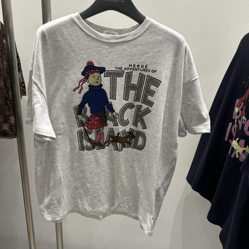 TARABY MOTION韓國直郵實拍女士新品時尚休閑26夏季26春夏T恤TARABY MOTIONT恤