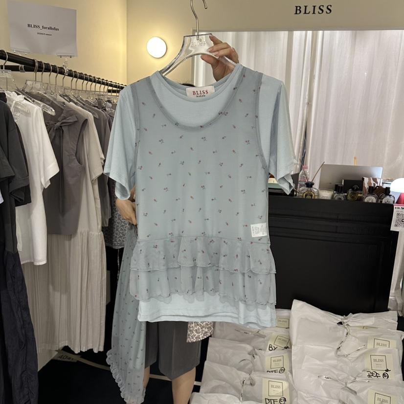 BLISS東大門直郵女裝新品熱賣時尚人氣休閑吊帶背心不含內搭BLISS吊帶/背心