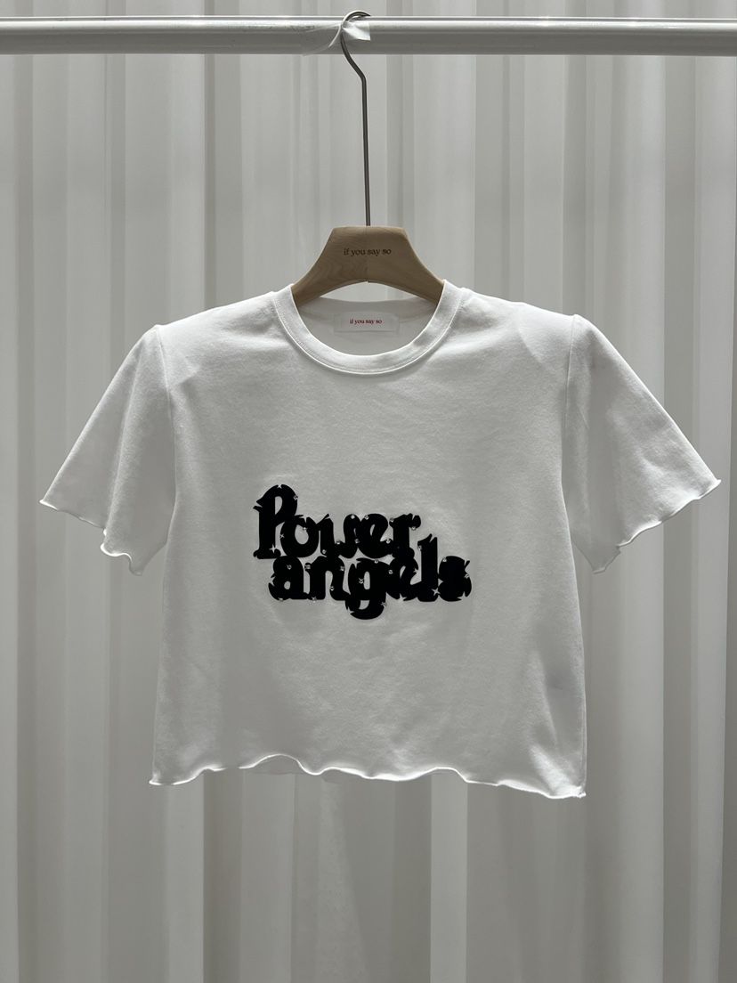 IF YOU SAY SO/PLUM-Q韓國直郵女裝新品人氣26夏季T恤IF YOU SAY SO/PLUM-QT恤