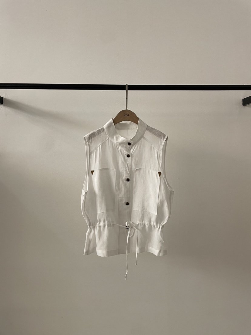 2DA/DARIMI-P韓國直郵女士新品職業26夏季26春夏推薦馬甲2DA/DARIMI-P馬甲