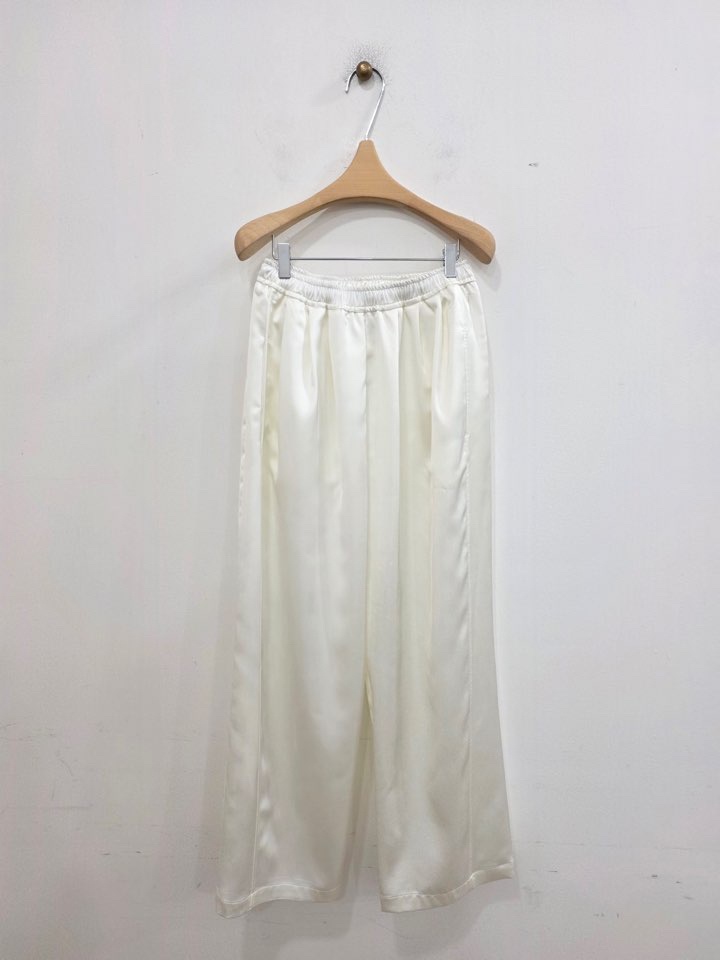 LE MIU韓國直郵女裝新款26夏季時尚推薦休閑熱賣休閑褲緞LE_MIU休閑褲