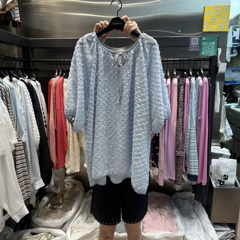 RUNWAY-런웨이東大門代購女裝新品時尚推薦休閑襯衫蕾絲衫RUNWAY襯衫/蕾絲衫