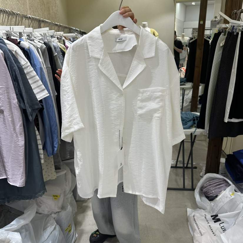 REFLAT韓國直郵女裝新品推薦時尚真品26春夏休閑襯衫蕾絲衫REFLAT襯衫/蕾絲衫