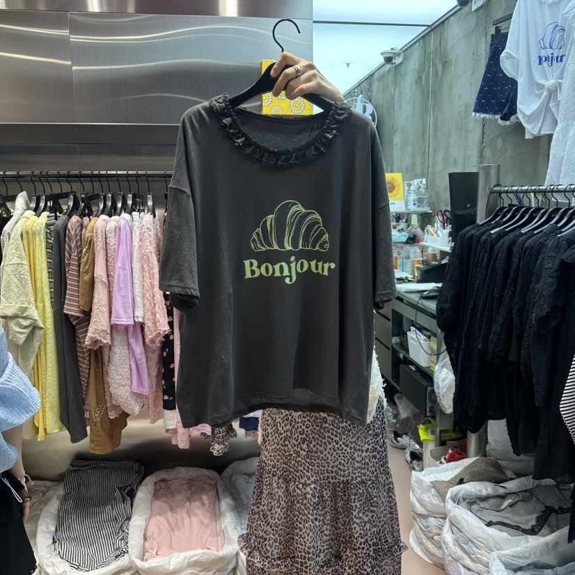 RUNWAY-런웨이韓國直郵女士新品推薦熱賣休閑時尚人氣T恤RUNWAYT恤