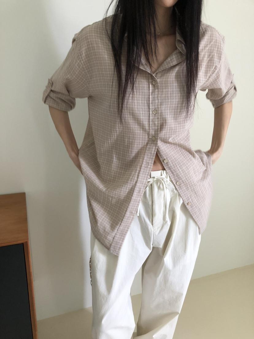 TORRE韓國直郵女裝新款推薦真品時尚人氣熱賣襯衫蕾絲衫絲綢TORRE襯衫/蕾絲衫