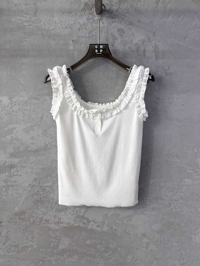 COME OPEN/HAPER韓國直郵女裝新品26春夏吊帶背心荷葉邊COME OPEN/HAPER吊帶/背心