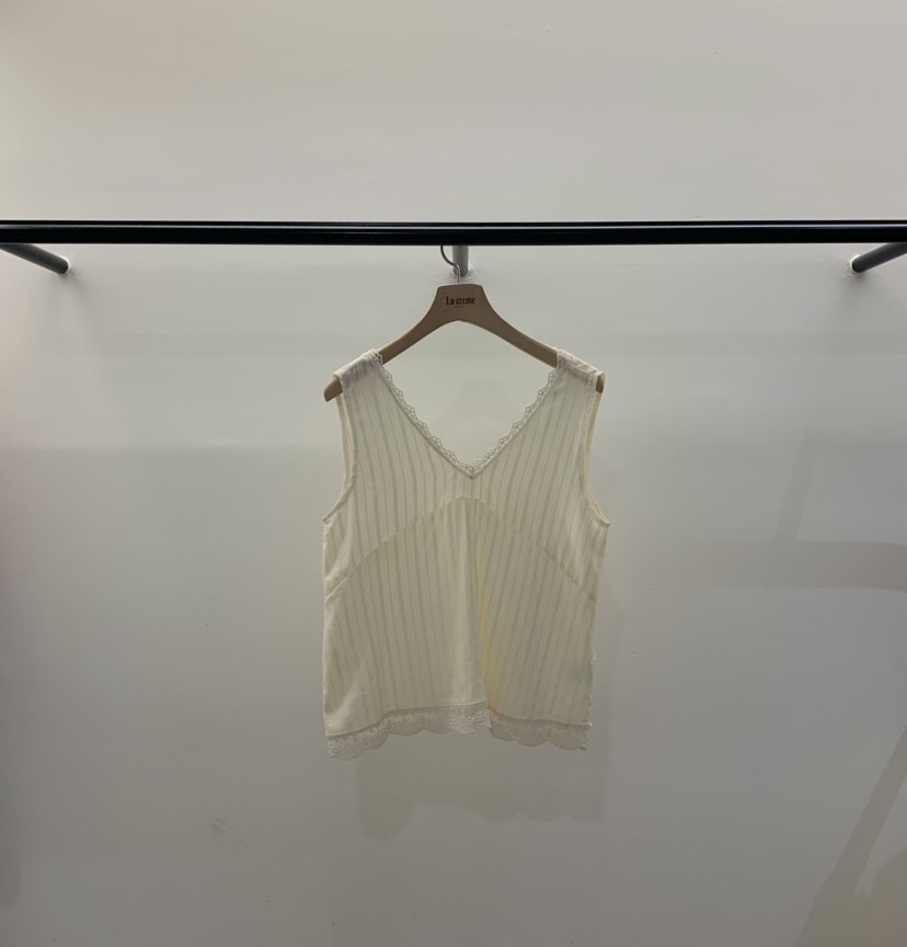 LA CREME韓國代購女裝新款26夏季人氣休閑時尚熱賣吊帶背心LA CREME吊帶/背心