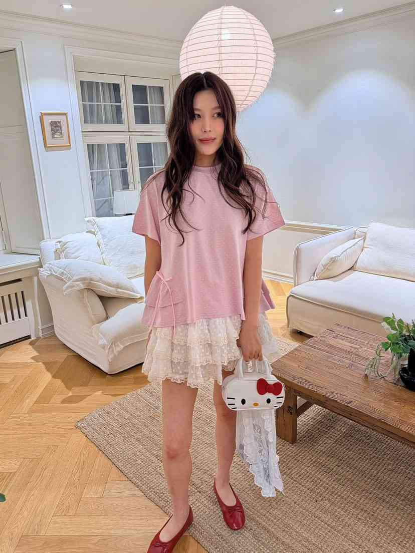 BOUTIQUE-L東大門直郵女士新品職業26春夏休閑人氣真品T恤BOUTIQUE-LT恤