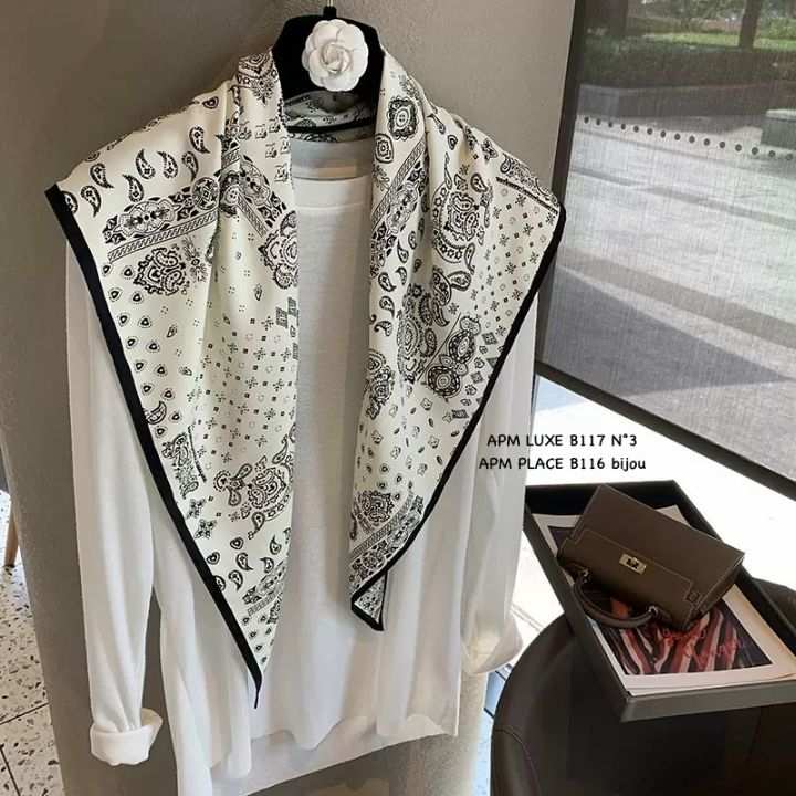N3東大門直郵女裝新款職業休閑真品26春夏時尚圍巾披肩圍巾N3圍巾/披肩