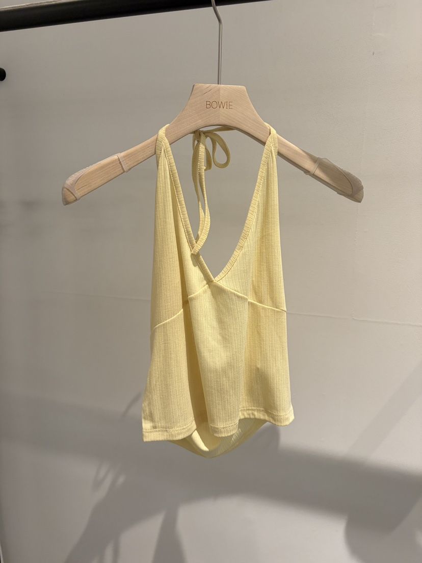 BOWIE東大門實拍韓國女士新品人氣職業26春夏時尚吊帶背心BOWIE吊帶/背心