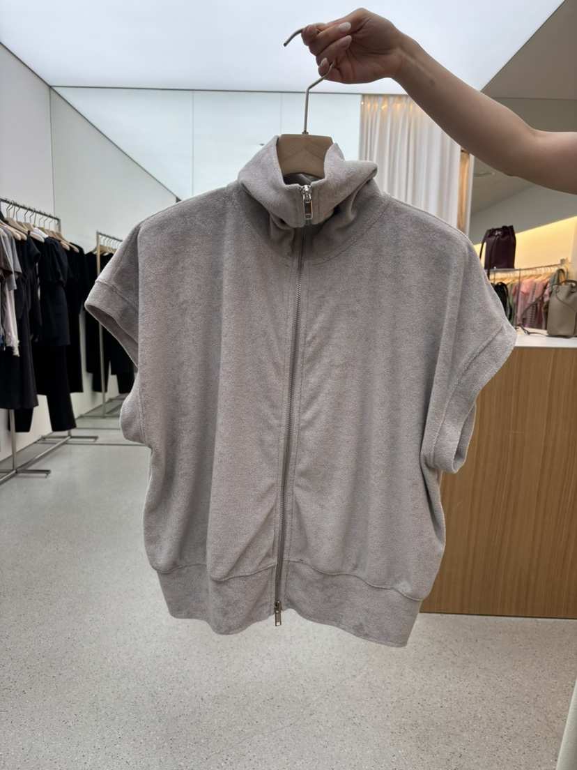 JUJU韓國直郵實拍女士新品26夏季休閑熱賣26春夏衛衣拉鏈JUJU衛衣