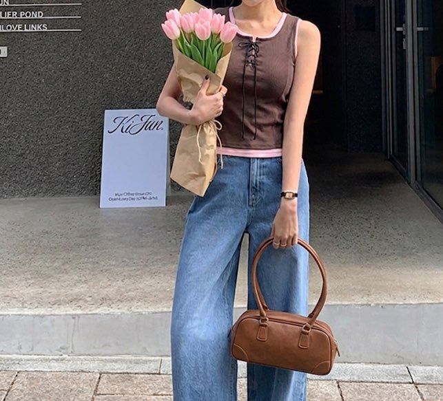 UNA/THE MAY韓國直郵女士新款休閑26夏季時尚推薦吊帶背心THEMAY/UNA吊帶/背心