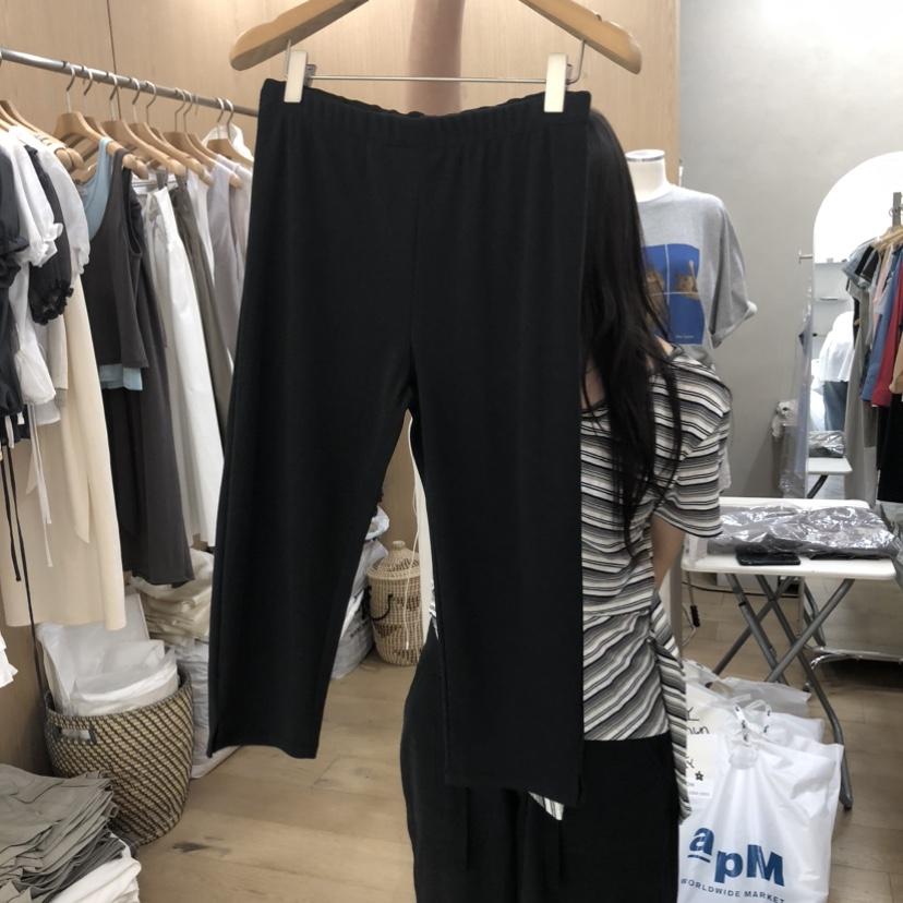 VILLABUTTON韓國直郵女裝新品人氣休閑打底褲鯊魚褲緊身褲VILLABUTTON打底褲/鯊魚褲