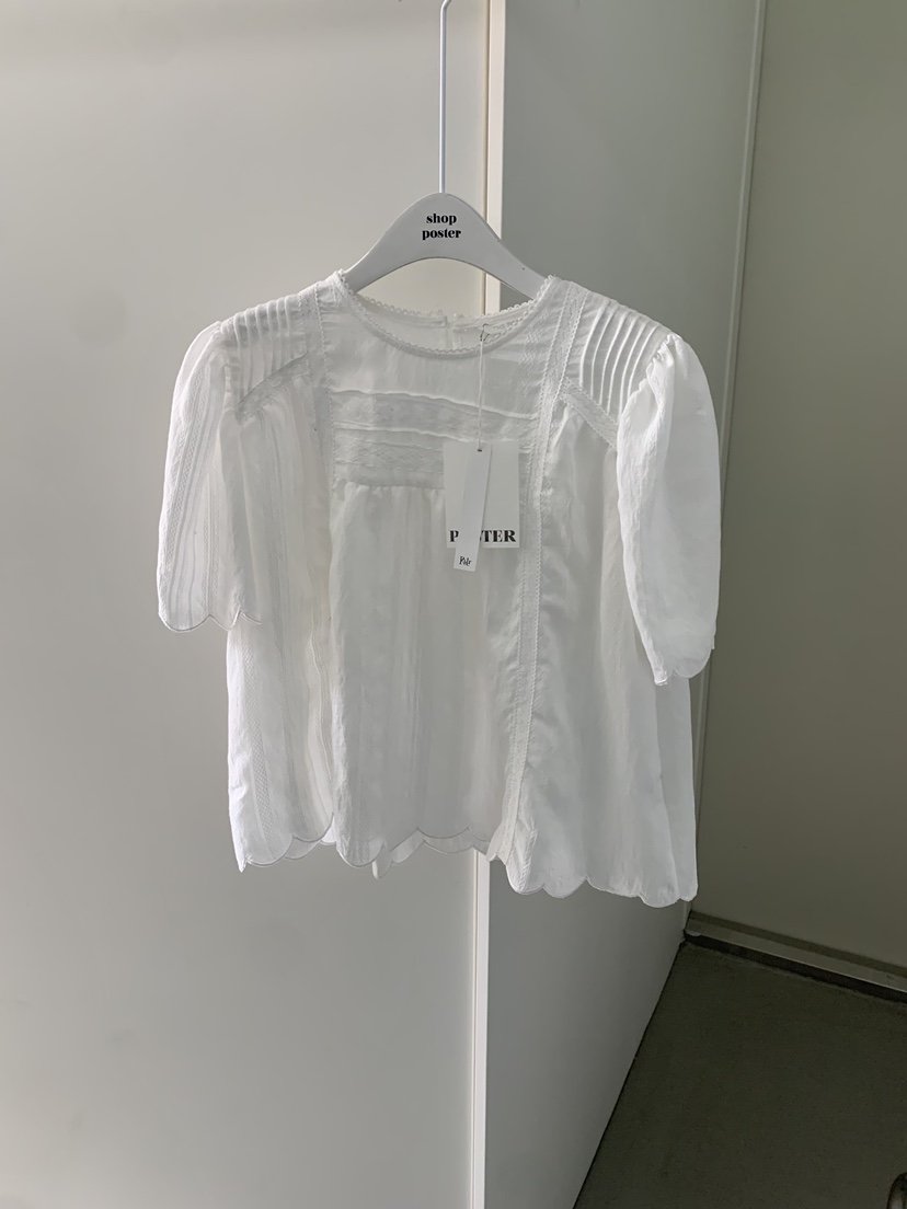 SHOP POSTER東大門實拍女裝新款時尚人氣熱賣襯衫蕾絲衫SHOP_POSTER襯衫/蕾絲衫