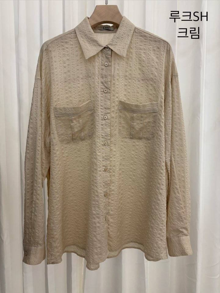 LAKE-A/KONI東大門代購女士新品職業時尚26春夏襯衫蕾絲衫Lake Side/KONI襯衫/蕾絲衫