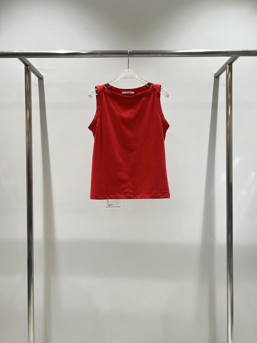 CESTLAVIE韓國直郵女裝新款26春夏真品職業推薦吊帶背心船領CESTLAVIE吊帶/背心