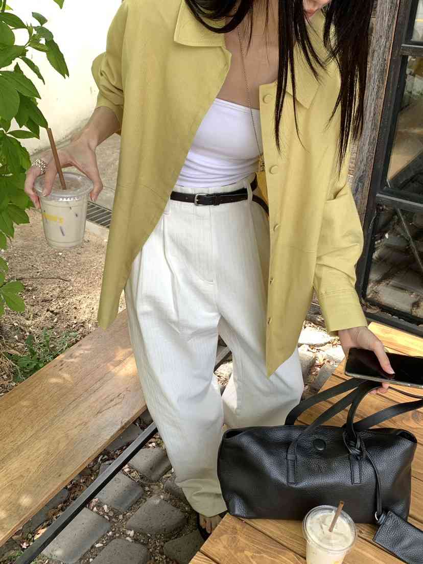 B_GARDER韓國直郵實拍女士新品時尚職業休閑26春夏襯衫蕾絲衫B.GARDER襯衫/蕾絲衫