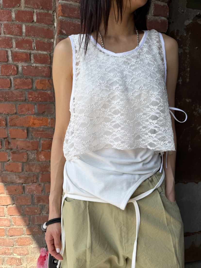 FRANC—L韓國直郵實拍女裝新品休閑熱賣時尚26夏季吊帶背心FRANC吊帶/背心