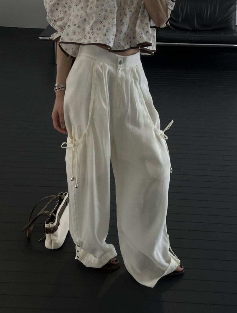 ZEROZERO韓國直郵女裝新款時尚人氣推薦休閑熱賣休閑褲口袋ZEROZERO休閑褲