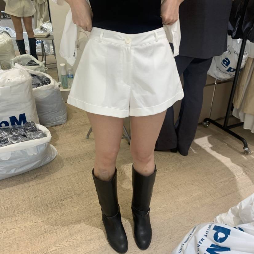 W AND J韓國代購女裝新品26夏季人氣熱賣職業26春夏短褲W AND J短褲