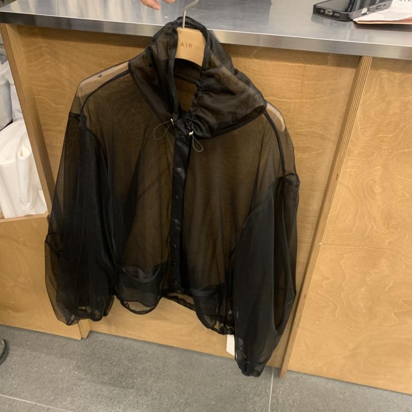 BLAIR韓國代購女裝新品職業時尚26夏季休閑26春夏夾克透明BLAIR seoul夾克