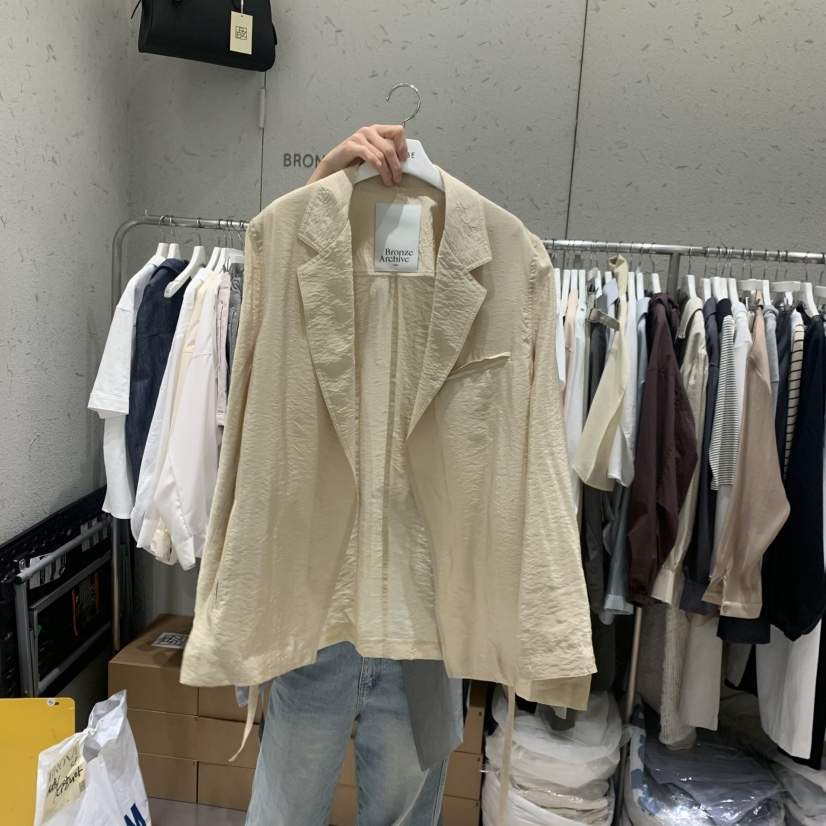 BRONZE韓國東大門代購女裝新品人氣推薦休閑26春夏26夏季夾克BRONZE夾克