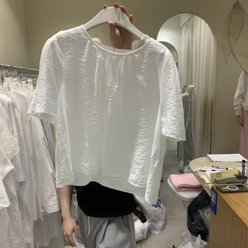 BROCCOLISALAD韓國代購女士新品人氣推薦職業26春夏襯衫蕾絲衫BROCCOLISALAD襯衫/蕾絲衫