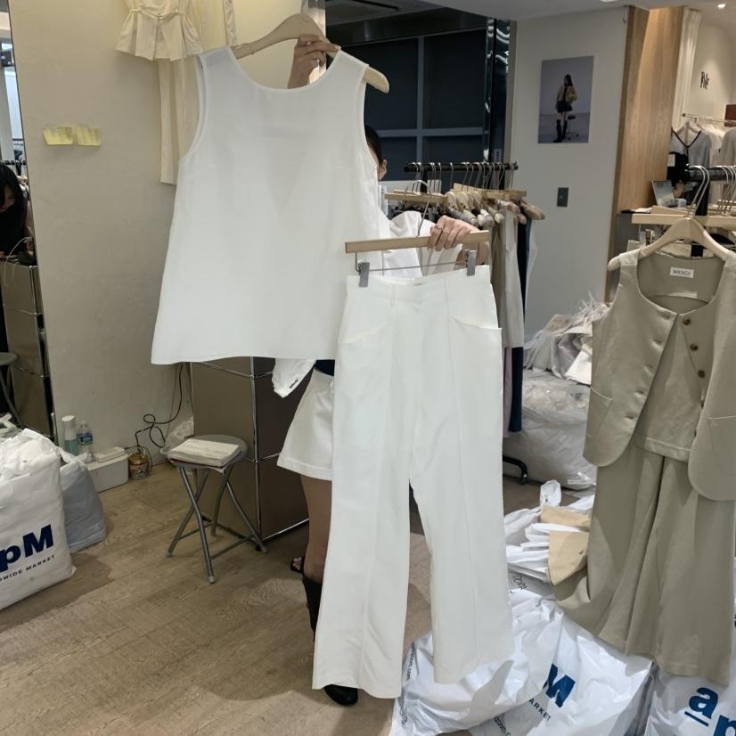 W AND J韓國東大門直郵女裝新品職業26春夏26夏季套裝套裝W AND J套裝