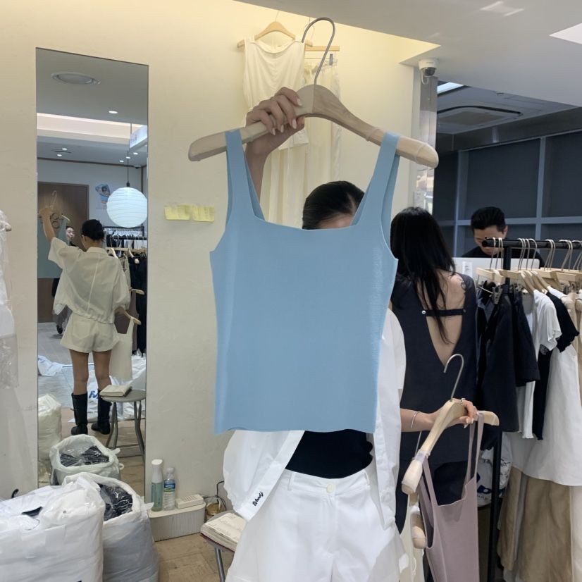 W AND J韓國直郵女士新款職業人氣26夏季熱賣推薦吊帶背心W AND J吊帶/背心