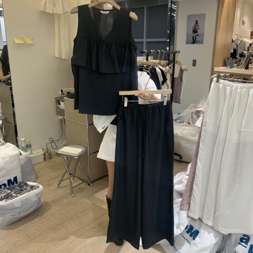 W AND J韓國直郵女裝新品職業人氣時尚推薦休閑熱賣套裝W AND J套裝