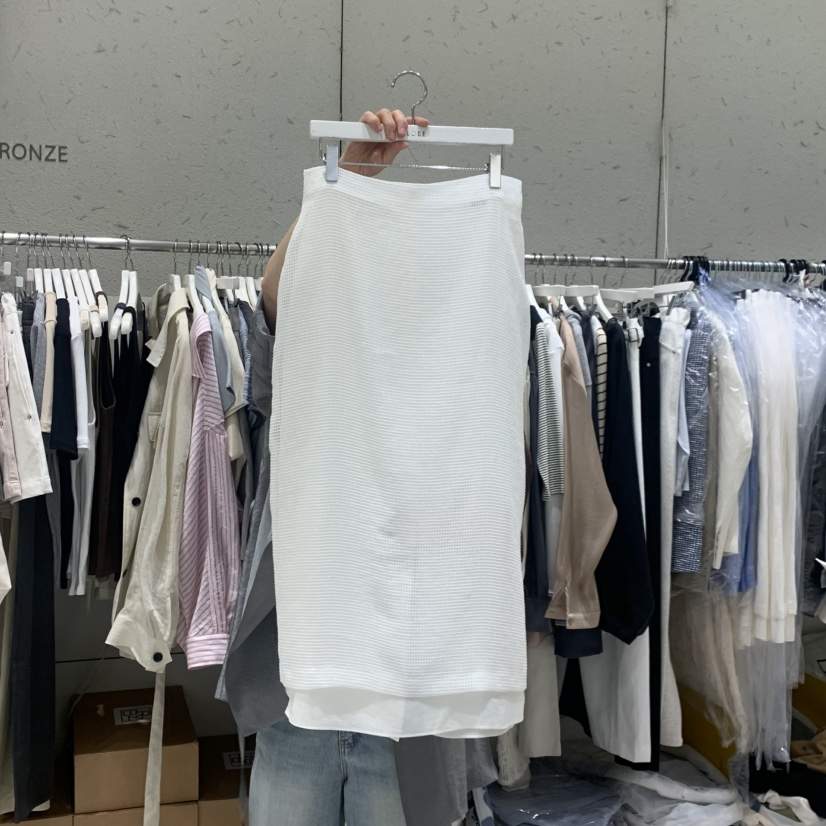 BRONZE韓國直郵實拍女士新款熱賣26春夏推薦時尚休閑長裙BRONZE長裙