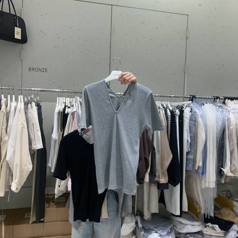 BRONZE韓國直郵女士新款職業26夏季人氣熱賣推薦時尚26春夏T恤BRONZET恤