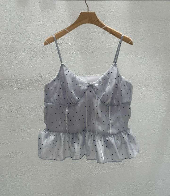 CRONG韓國代購女士新品26春夏人氣推薦休閑熱賣職業吊帶背心CRONG吊帶/背心