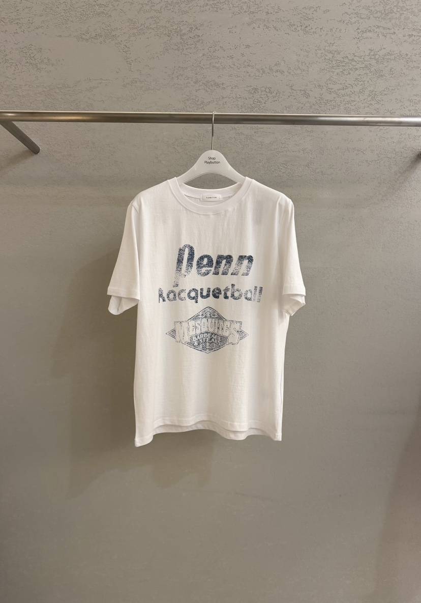 PLAYBUTTON-P韓國直郵女裝新品時尚26夏季26春夏休閑T恤PLAYBUTTONT恤