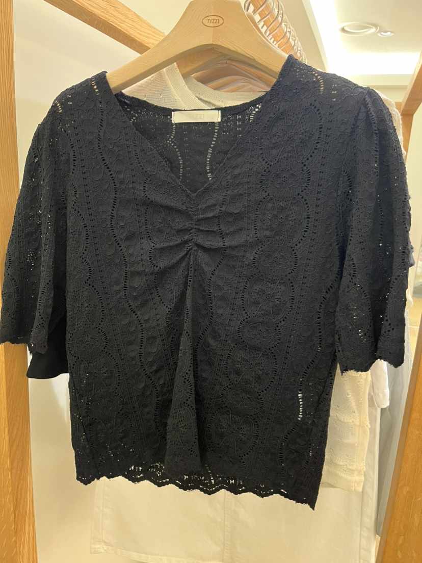 TIZZI韓國直郵女士新品熱賣時尚休閑職業26夏季推薦26春夏T恤TIZZIT恤