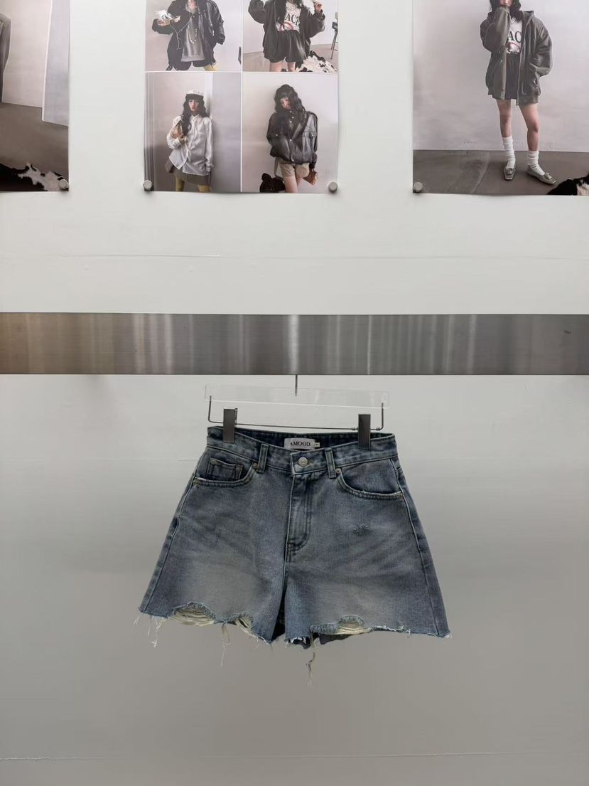 AMOOD韓國直郵實拍女士新品26夏季人氣26春夏推薦熱賣短褲AMOOD短褲