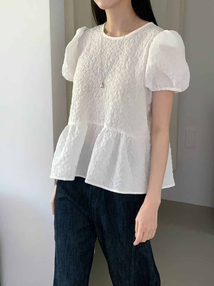 BINUS韓國代購女士新款26春夏時尚推薦人氣休閑襯衫蕾絲衫BINUS襯衫/蕾絲衫