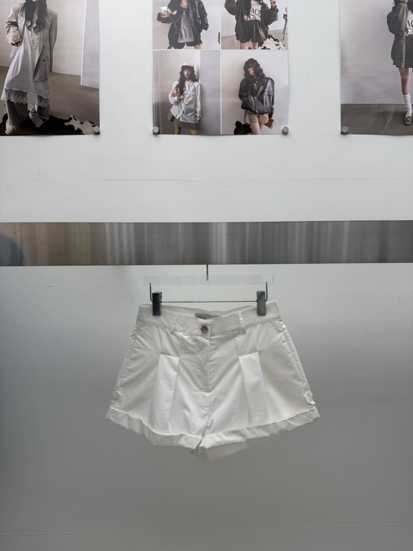 AMOOD韓國代購女士新品26春夏熱賣人氣時尚職業休閑推薦短褲AMOOD短褲