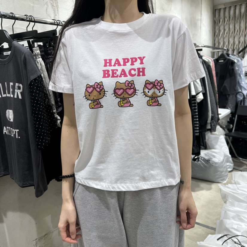 VANTA韓國直郵女裝新款人氣推薦26夏季26春夏熱賣時尚T恤VANTAT恤