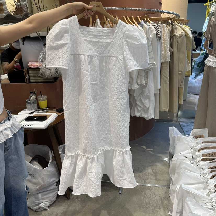 MIENNE東大門實拍韓國女士新款26春夏時尚休閑推薦連衣裙MIENNE連衣裙