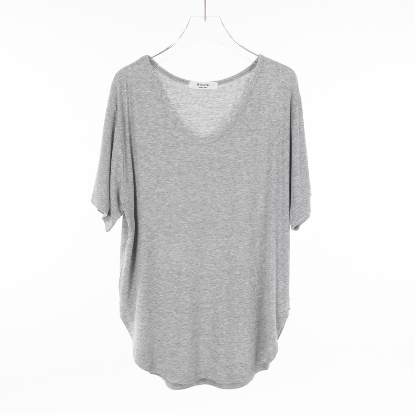 GOSSIP韓國東大門代購女士新款熱賣26夏季26春夏T恤人造絲羅紋GOSSIPT恤