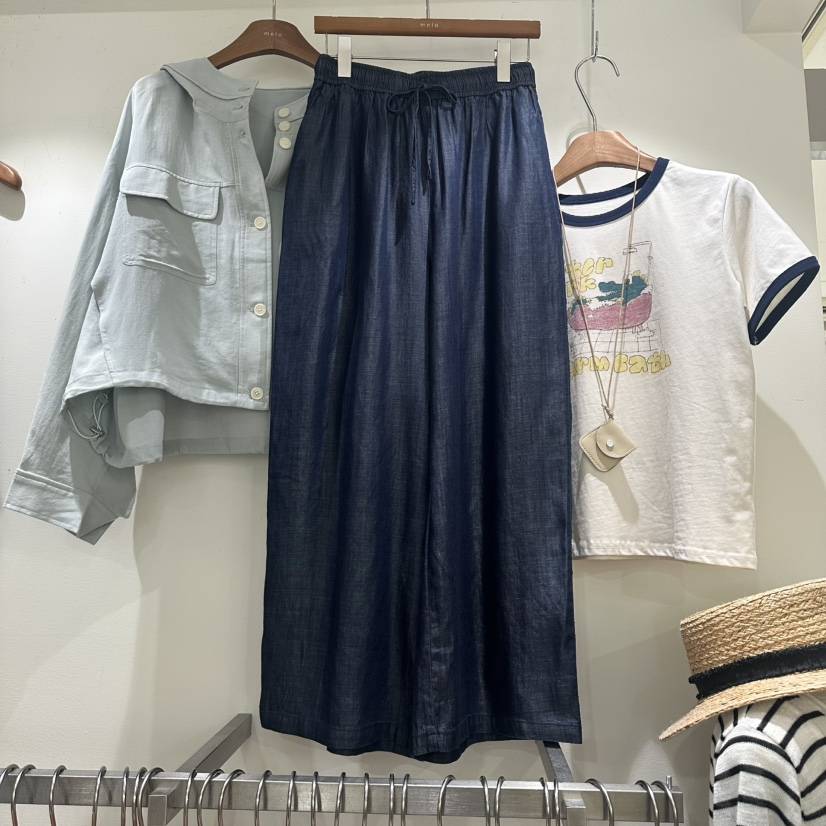 MELO韓國東大門直郵女裝新品時尚人氣職業26春夏熱賣休閑褲MELO休閑褲