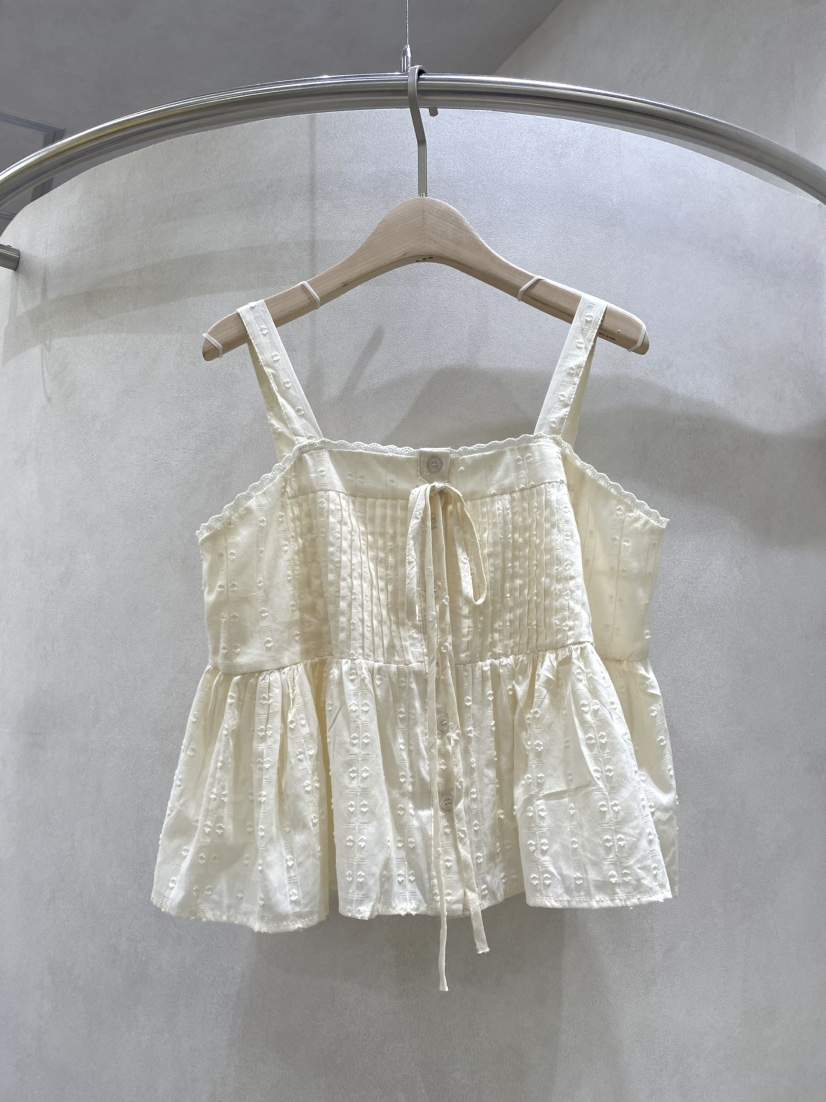 WHO IS SHE韓國直郵女裝新款熱賣時尚26春夏職業吊帶背心WHO IS SHE吊帶/背心