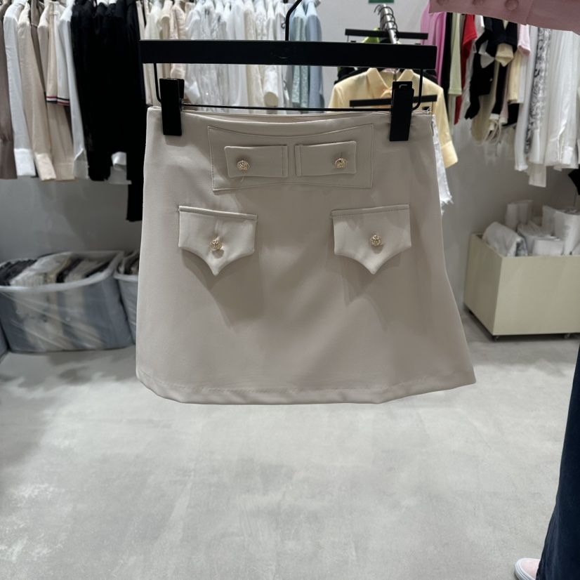 BUBBLE/LOTTIMO韓國東大門代購女裝新品26春夏休閑26夏季短裙BUBBLE/LOTTIMO短裙