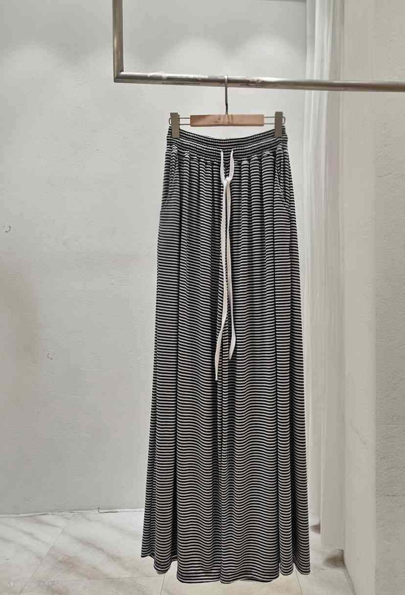 GOSSIP韓國直郵女士新品推薦職業26春夏休閑褲闊腿褲纖維羅紋GOSSIP休閑褲