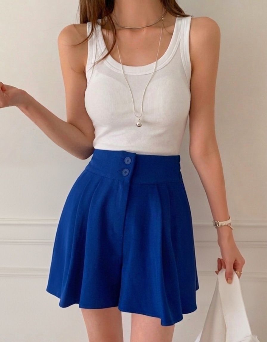 GOSSIP東大門實拍韓國女士新品職業推薦26夏季吊帶背心羅紋GOSSIP吊帶/背心