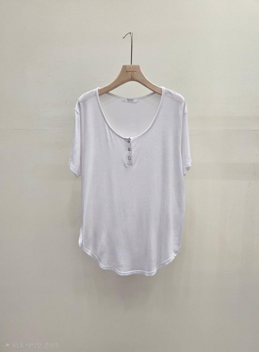 GOSSIP東大門實拍韓國女士新品推薦職業26夏季時尚T恤人造絲GOSSIPT恤