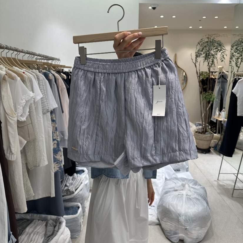 GRACIA韓國直郵實拍女裝新款職業休閑人氣26春夏短褲連帽衫GRACIA短褲